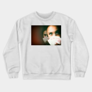 Poker Lady Crewneck Sweatshirt